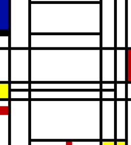 Piet Mondrian, Composition 10